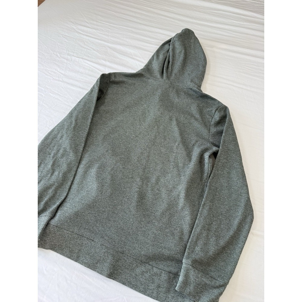 Realtree Outdoor Hoodie Camo Green Thermal Full Zip Up Hunting Men's Size Medium - Picture 8 of 8